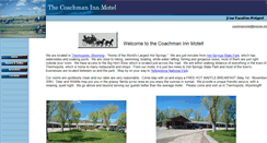 Desktop Screenshot of coachmanmotel.com